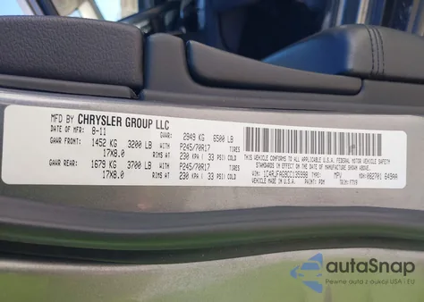 2012 Jeep Grand Cherokee Laredo from USA, damaged, VIN 1C4RJFAG9CC135998